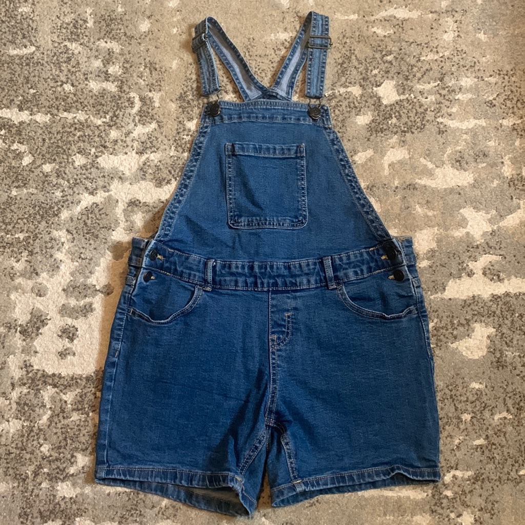 Girls Denim Overalls
